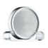 UNTERSETZERSET - Klar/Edelstahlfarben, Design, Kunststoff/Metall (9,5cm) - WMF UNTERSETZERSET - Klar/Edelstahlfarben, Design, Kunststoff/Metall (9,5cm) - WMF
