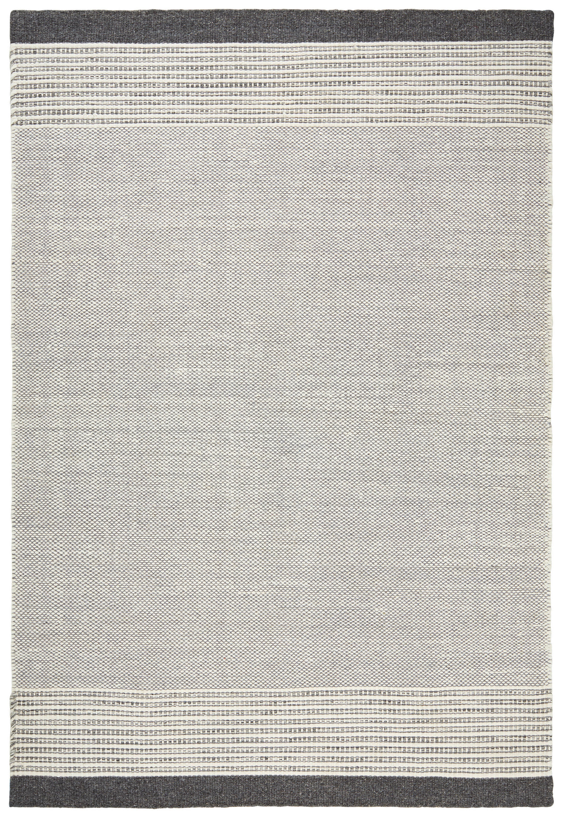 Wollteppich, 160/230 cm, antracitová - antracitová, Natur, textil (160/230cm) - Linea Natura