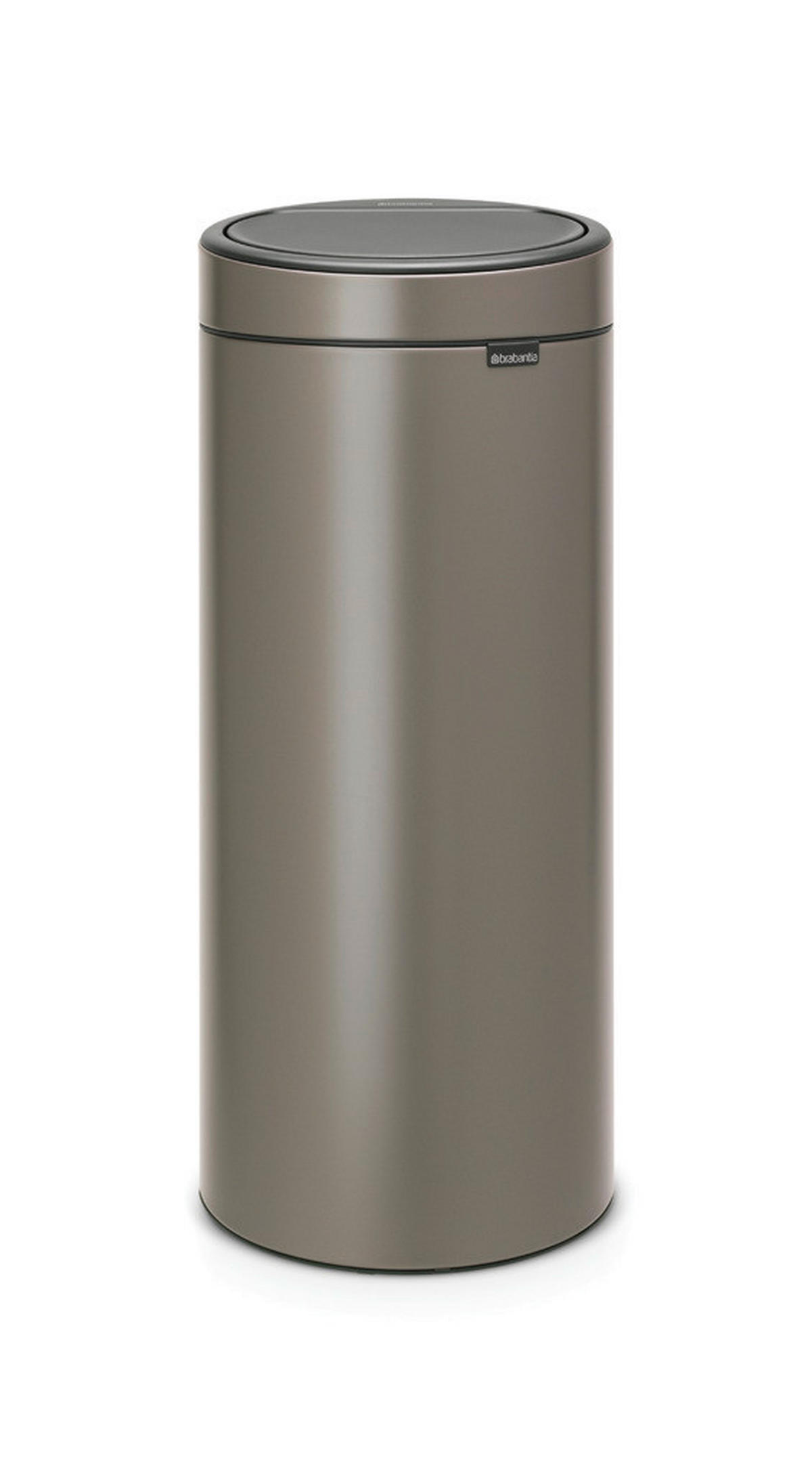 ODPADKOVÝ KOŠ  30 l - platinová, Design, kov/plast (29,5/72/32cm) - Brabantia