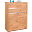 KOMMODE 95/125/41 cm - Edelstahlfarben/Eichefarben, KONVENTIONELL, Holz/Holzwerkstoff (95/125/41cm) - Linea Natura KOMMODE 95/125/41 cm - Edelstahlfarben/Eichefarben, KONVENTIONELL, Holz/Holzwerkstoff (95/125/41cm) - Linea Natura