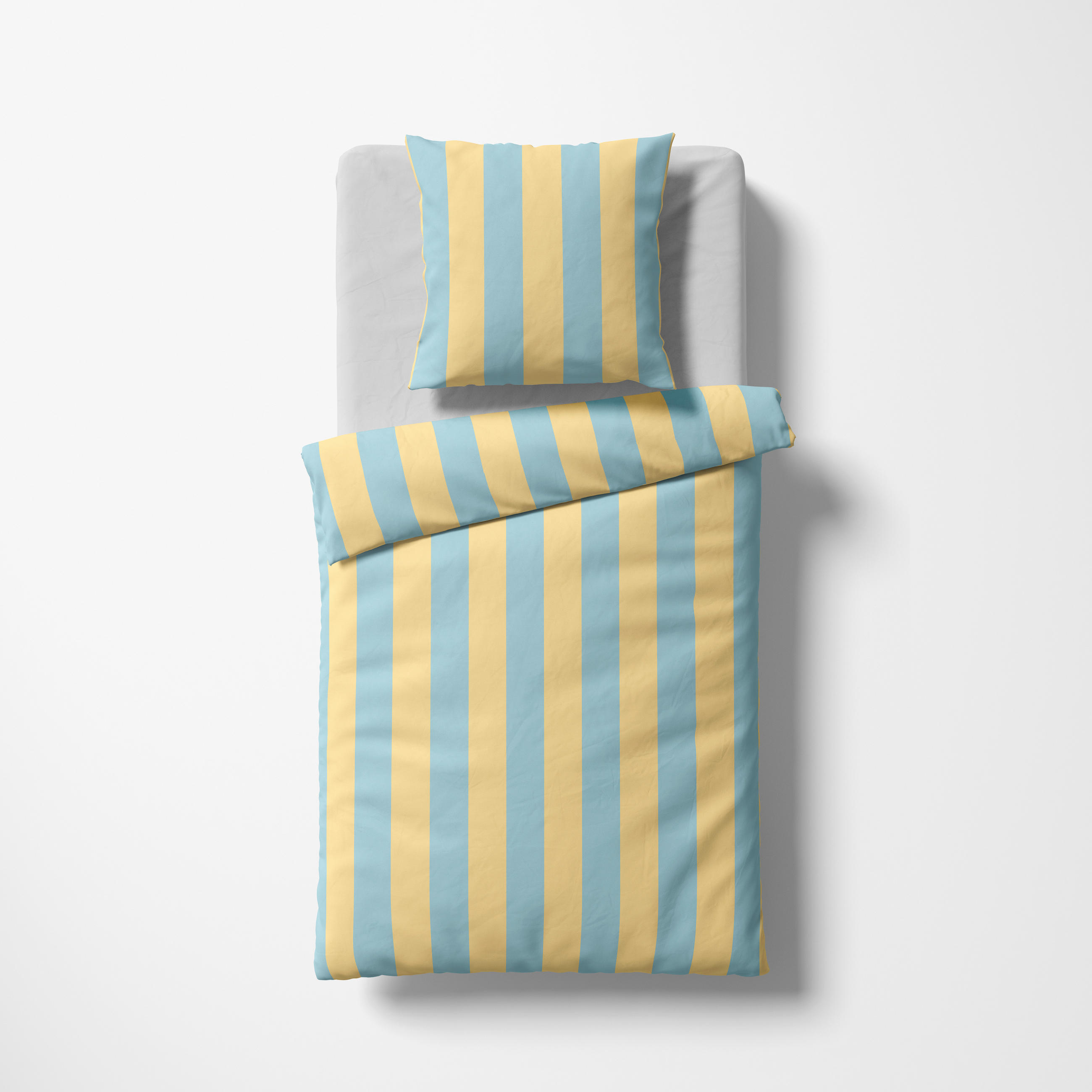 BETTWÄSCHE Modern Life Makosatin 155/200 cm  - Dunkelblau, Basics, Textil (155/200cm) - Fleuresse