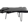 COUCHTISCH in Holz, Metall 100/40/40 cm  - Schwarz, Design, Holz/Metall (100/40/40cm) - Ambia Home