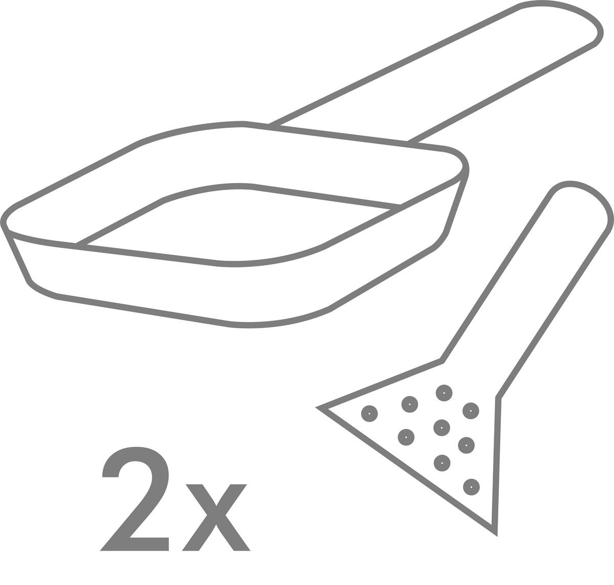 RACLETTE-GRILL  - Schwarz, Konventionell, Kunststoff/Metall (11.50/26.00/10.50cm) - Trisa Electronics