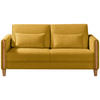 SCHLAFSOFA in Holz, Textil Buchefarben, Currygelb  - Currygelb/Buchefarben, Design, Holz/Textil (174/88/104cm) - Niels Andersson