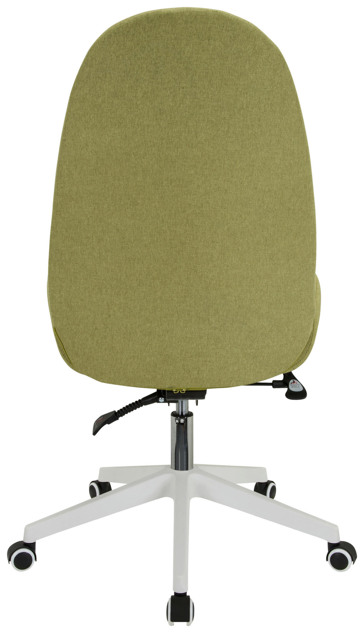 OTOČNÁ ŽIDLE, plochá tkanina, zelená - bílá/zelená, Basics, textil/plast (56/104/58cm) - MID.YOU