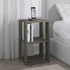 KINDERNACHTSCHRANK  - Dunkelbraun, Design, Holzwerkstoff (34/30/55cm) - Livetastic