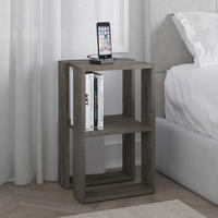 KINDERNACHTSCHRANK  - Dunkelbraun, Design, Holzwerkstoff (34/30/55cm) - Livetastic