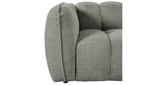 ECKSOFA in Chenille Dunkelgrau 272/172 cm - Dunkelgrau/Schwarz, KONVENTIONELL, Kunststoff/Textil (272/172cm) - Carryhome