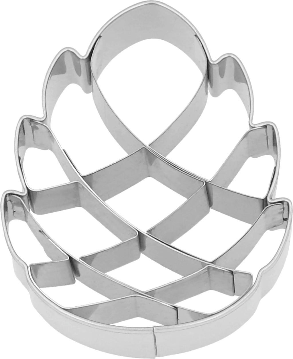 KEKSAUSSTECHFORM - Edelstahlfarben, Basics, Metall (5/6/2,5cm) - Birkmann