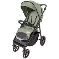 BUGGY  - Schwarz/Grün, Trend, Kunststoff/Textil (55/56/107cm) - Jimmylee