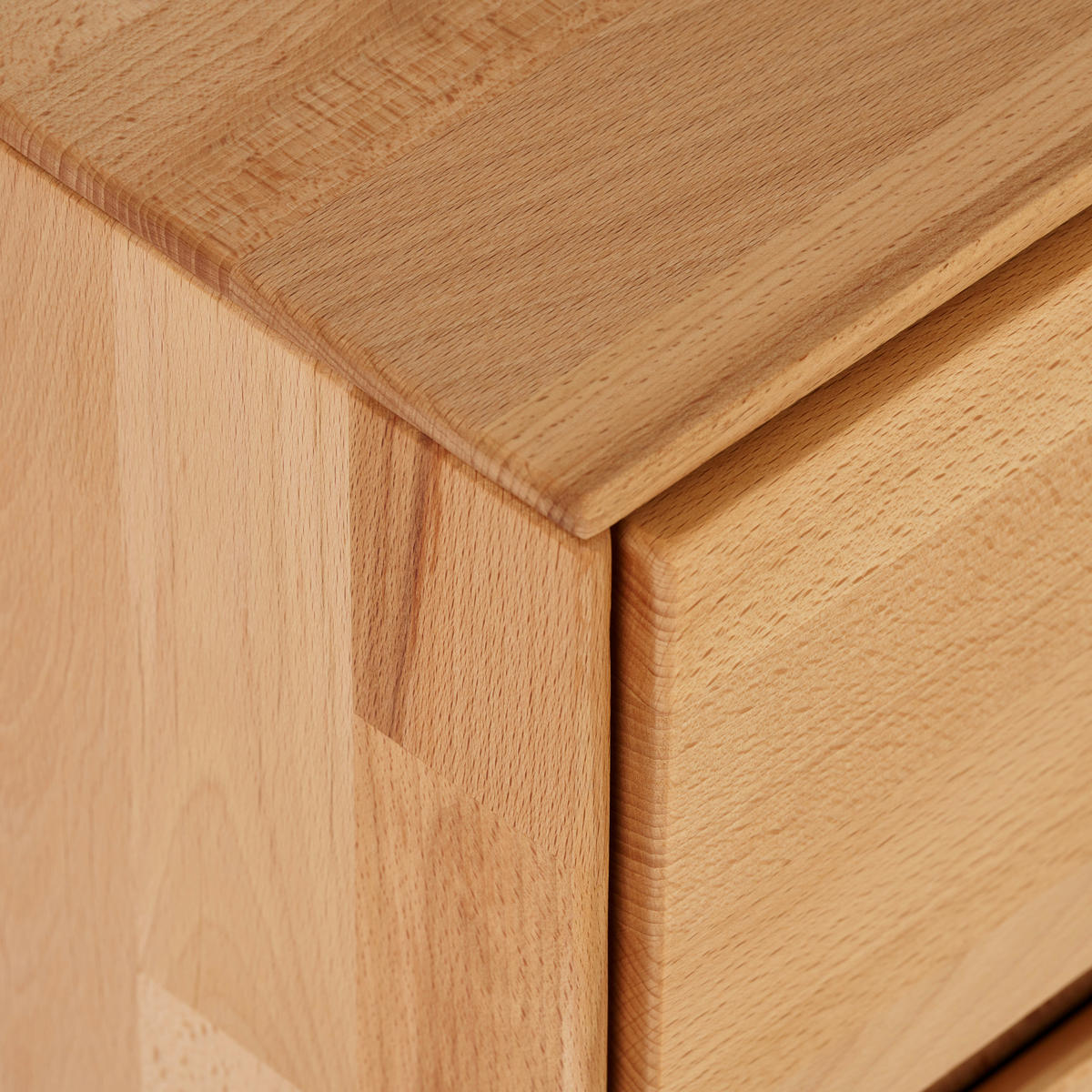 NACHTSCHRANK 50/60/40 cm Kernbuche massiv  - Kernbuche, Natur, Holz (50/60/40cm) - MID.YOU