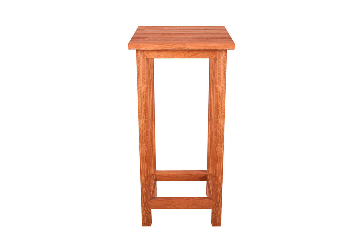 Universalhocker Echtholz  - Eichefarben, Basics, Holz (30/60/30cm) - Gardenson