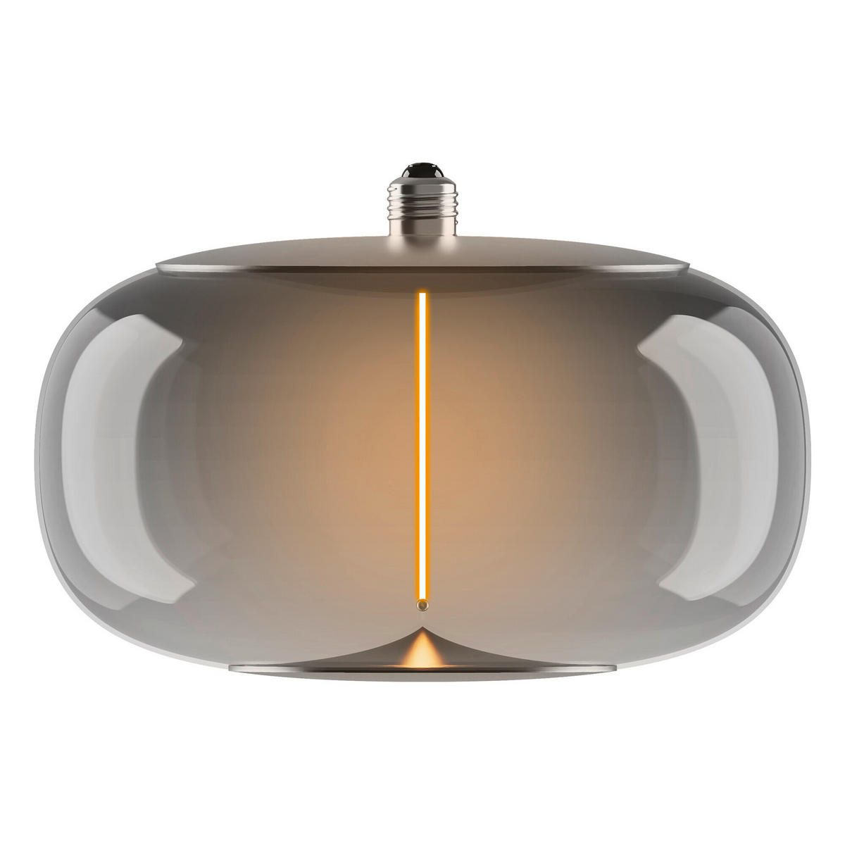 LED-LEUCHTMITTEL   E27 4 W 60 lm  - Eschefarben, KONVENTIONELL, Kunststoff (30/21cm) - Ledvance
