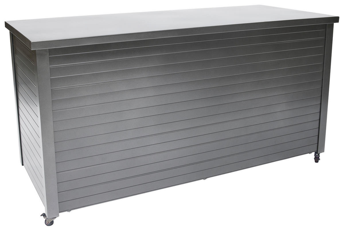 KISSENBOX 176/91/76 cm  - Anthrazit, MODERN, Metall (176/91/76cm) - Stern