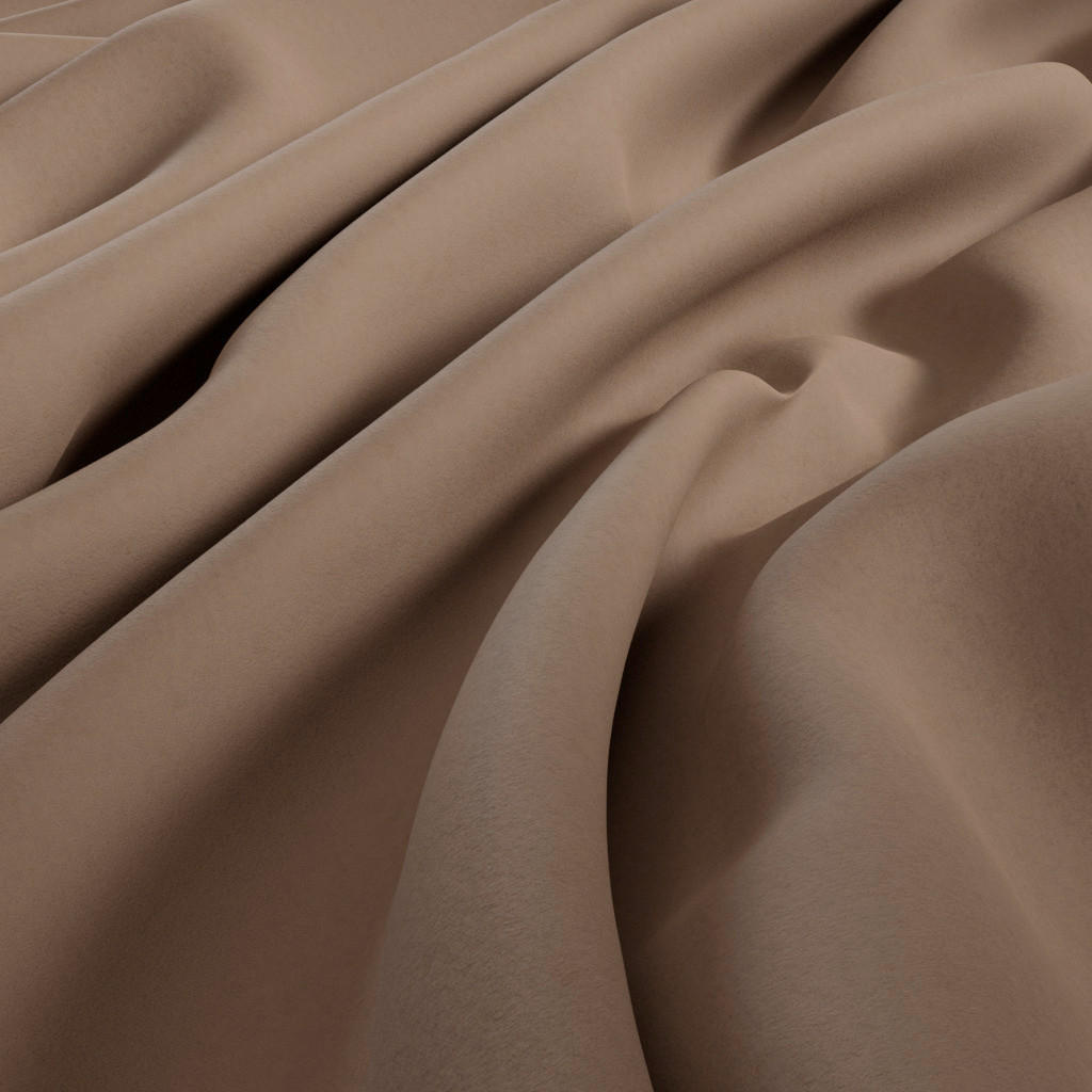 Material Perdele Și Draperii opac  - cafeniu, Basics, textil (310cm)