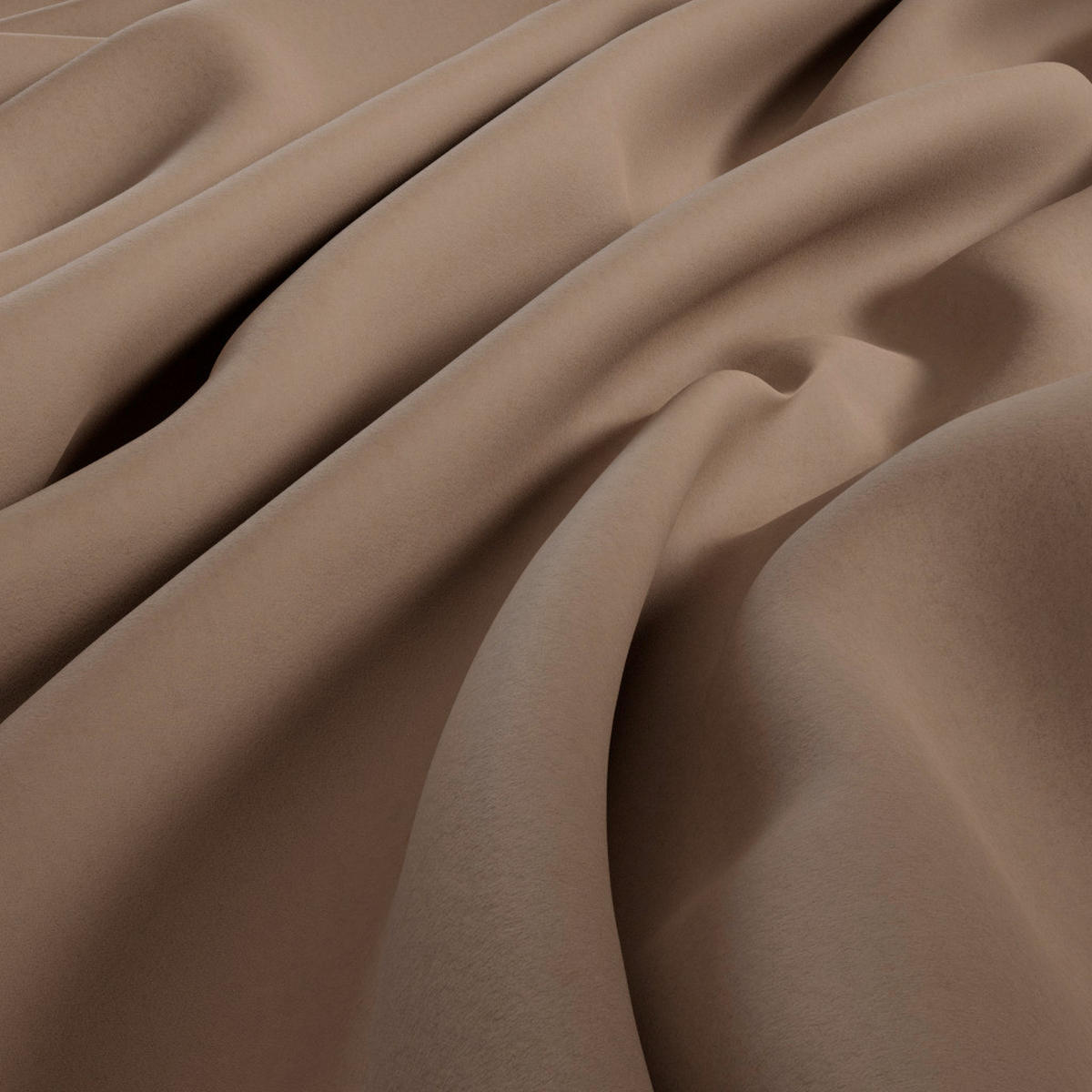 Material Perdele Și Draperii opac  - cafeniu, Basics, textil (310cm)