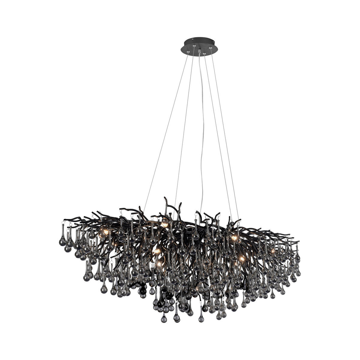KRONLEUCHTER Icicle 150/75/250 cm   - Design (150/75/250cm) - Paul Neuhaus