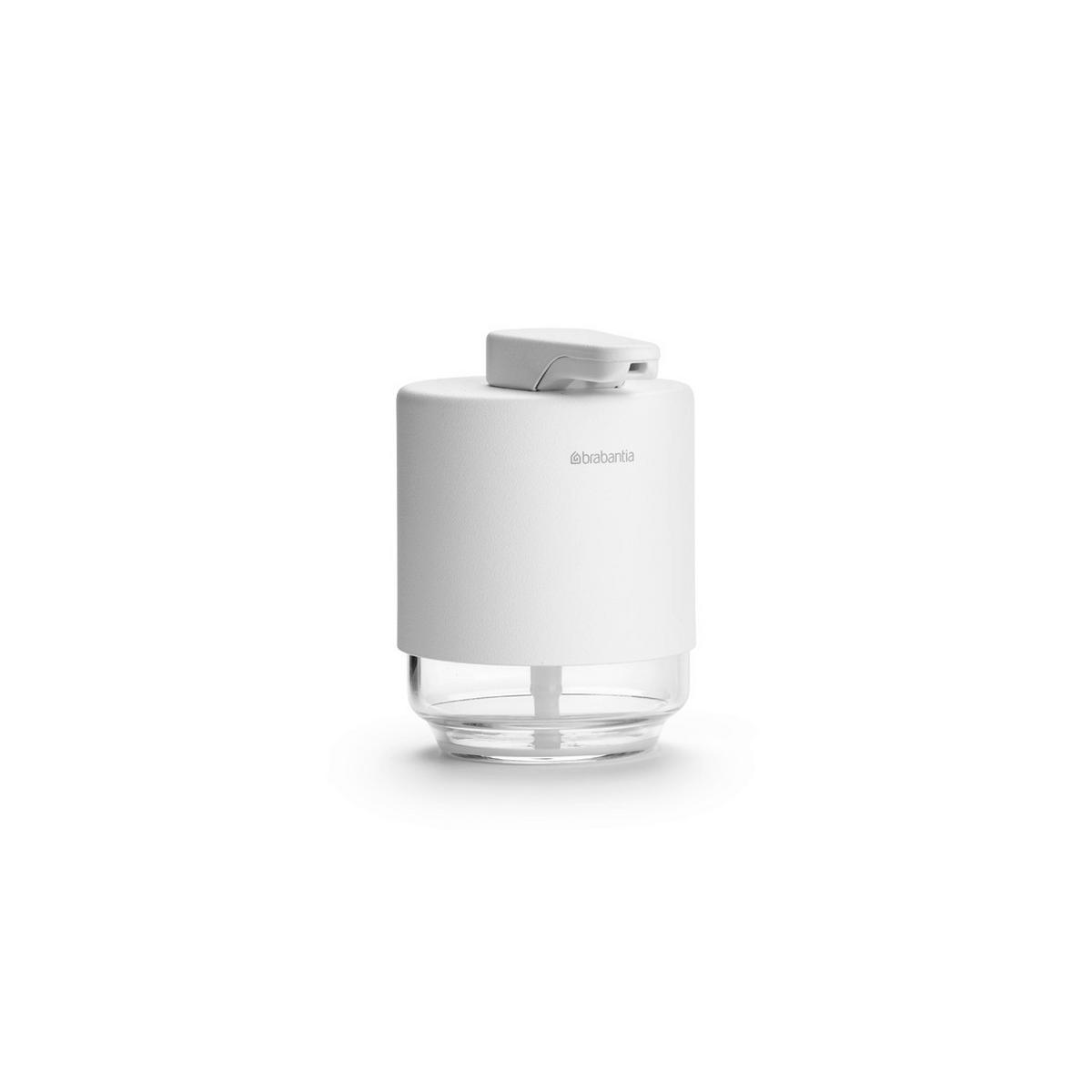 DOZATOR ZA TEČNI SAPUN  bela, providno  metal, staklo  - providno/bela, Osnovno, staklo/metal (8/11/9.5cm) - Brabantia