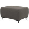 HOCKER in Textil Grau  - Schwarz/Grau, Design, Textil/Metall (88/44/68cm) - LOOKS by W.Joop