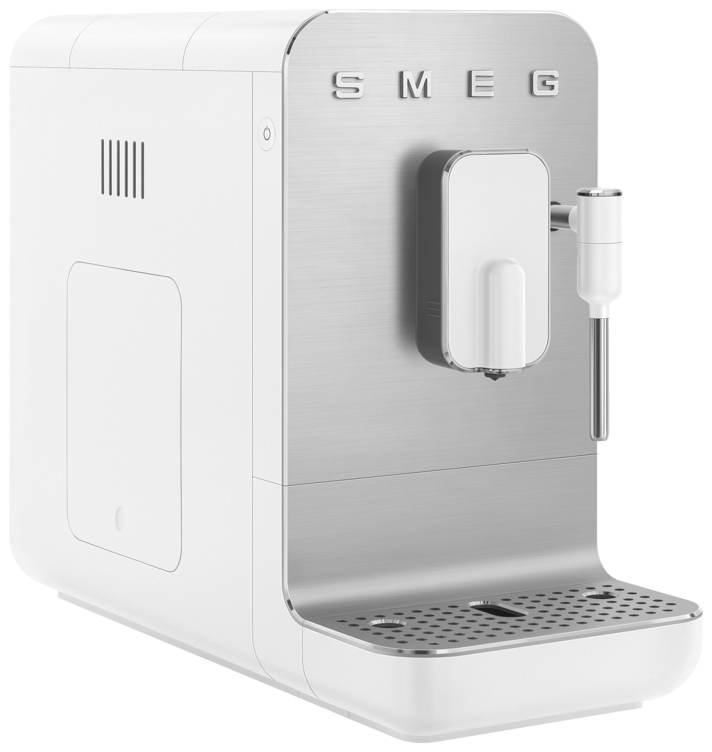 KAFFEEVOLLAUTOMAT 50'S STYLE  - Weiss/Edelstahlfarben, Basics, Kunststoff/Metall (18/33,6/43,3cm) - SMEG