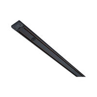 SCHIENENSYSTEM Veya 103/0,6/2,4 cm  - Schwarz, Design, Metall (103/0,6/2,4cm) - Paulmann