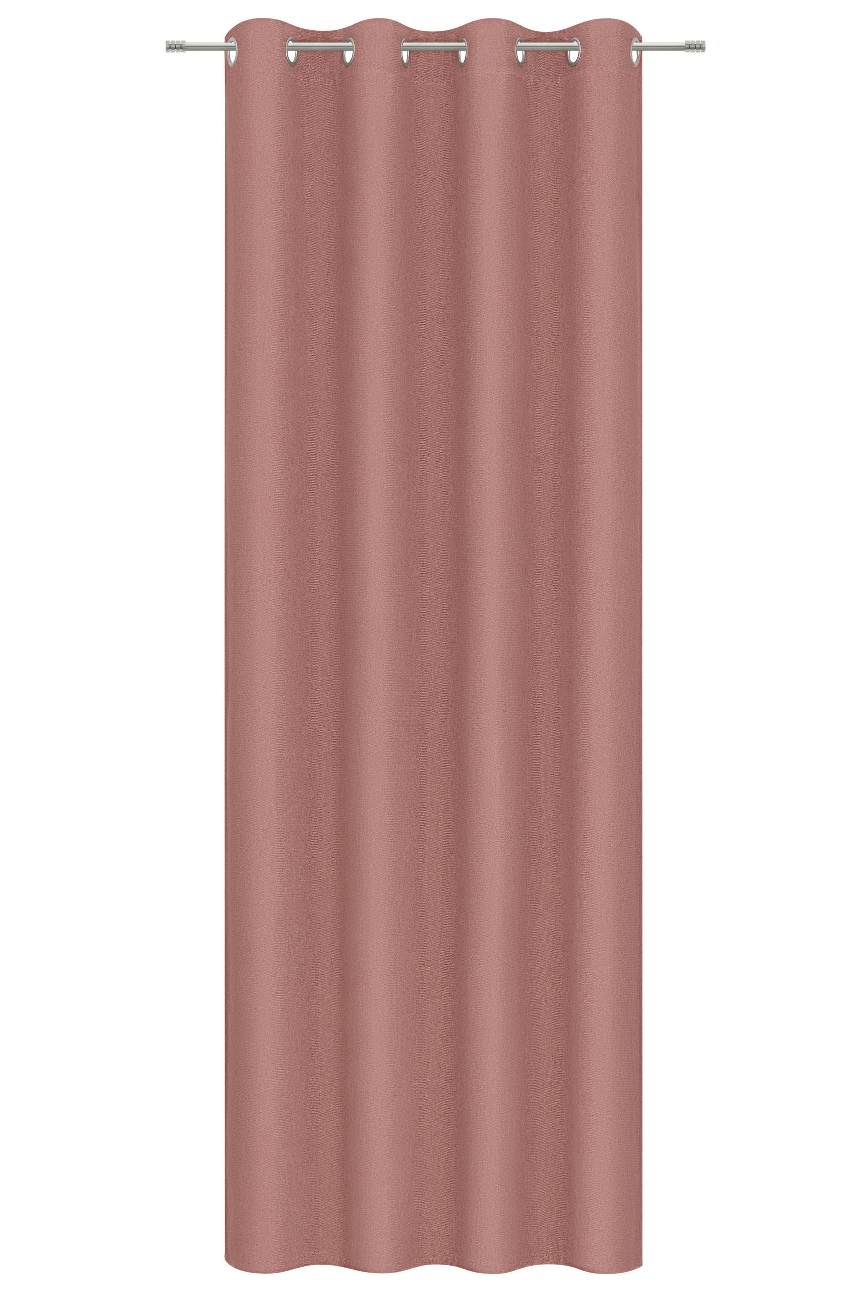 ÖSENSCHAL MINOS blickdicht 130/245 cm   - Rosa, Basics, Textil (130/245cm) - Esposa