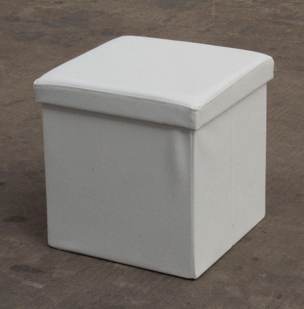 SITZWÜRFEL in Weiß Kunststoff Weiß  - Weiß, Basics, Kunststoff (38/38/38cm) - Echtwerk