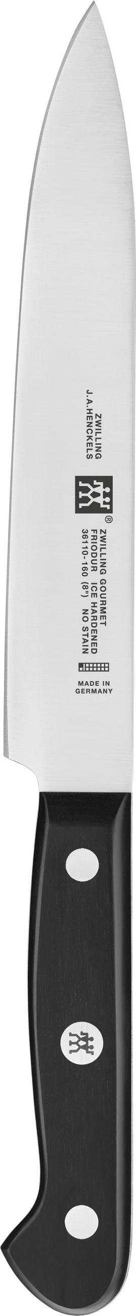 FLEISCHMESSER ZWILLING® GOURMET  - Silberfarben/Schwarz, Basics, Kunststoff/Metall - Zwilling