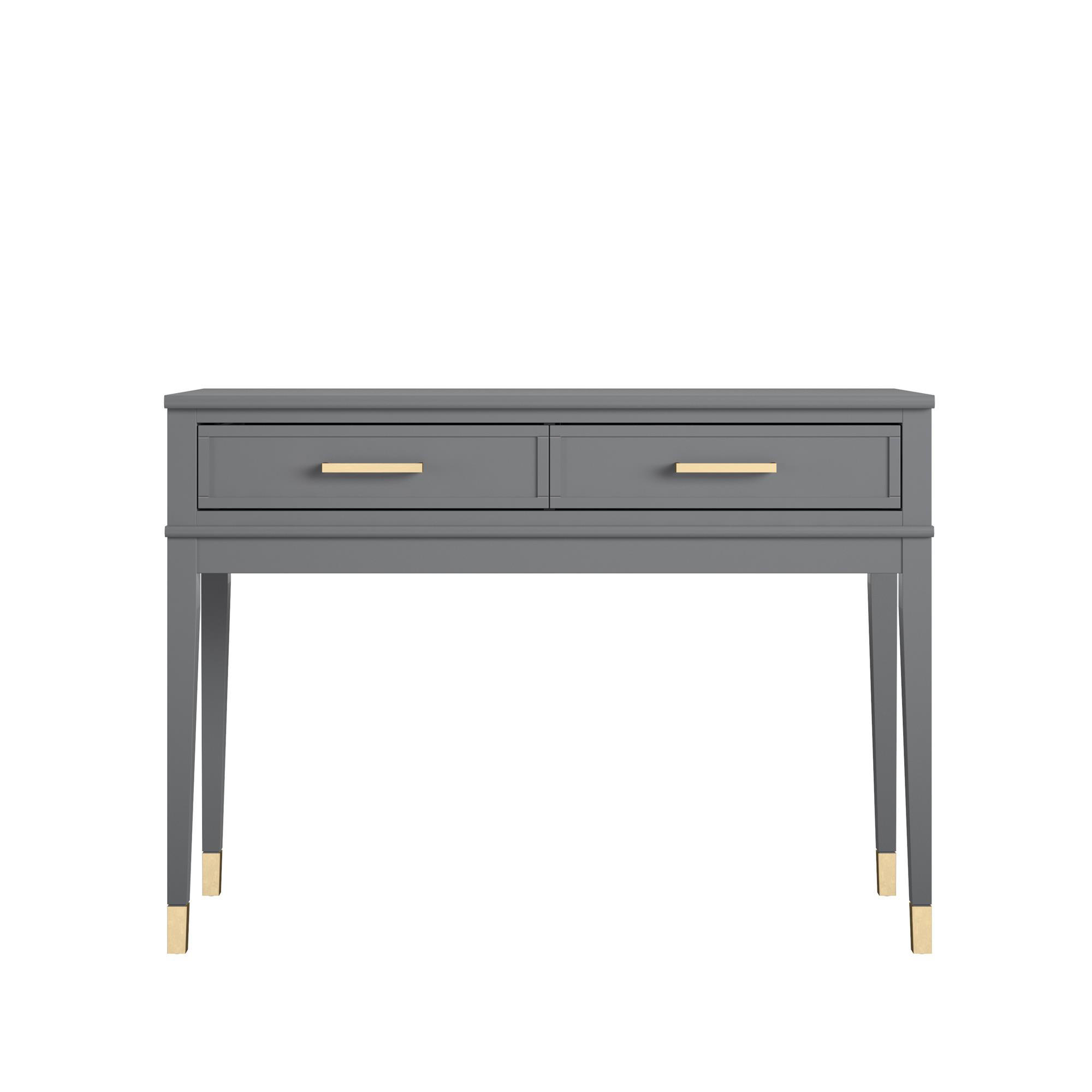 KONSOLENTISCH Graphitfarben - Graphitfarben, Design, Holzwerkstoff (105/40/76cm) - MID.YOU