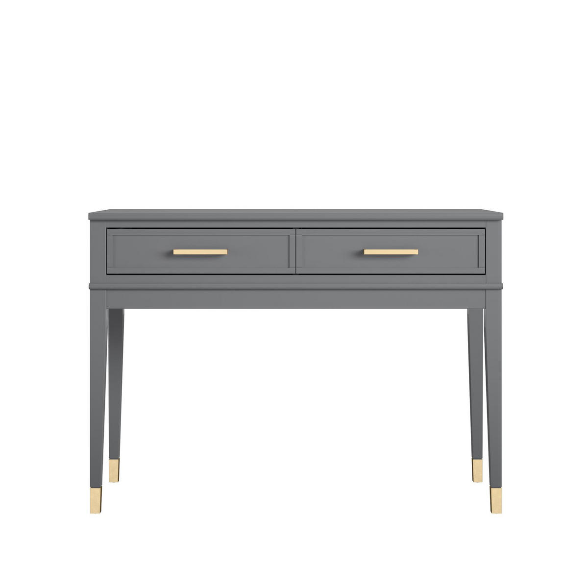 KONSOLENTISCH Graphitfarben  - Graphitfarben, Design, Holzwerkstoff (105/40/76cm) - MID.YOU