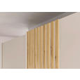 SCHWEBETÜRENSCHRANK 262/223/68 cm 2-türig Eichefarben, Champagner  - Champagner/Eichefarben, Design, Glas/Holzwerkstoff (262/223/68cm) - Novel