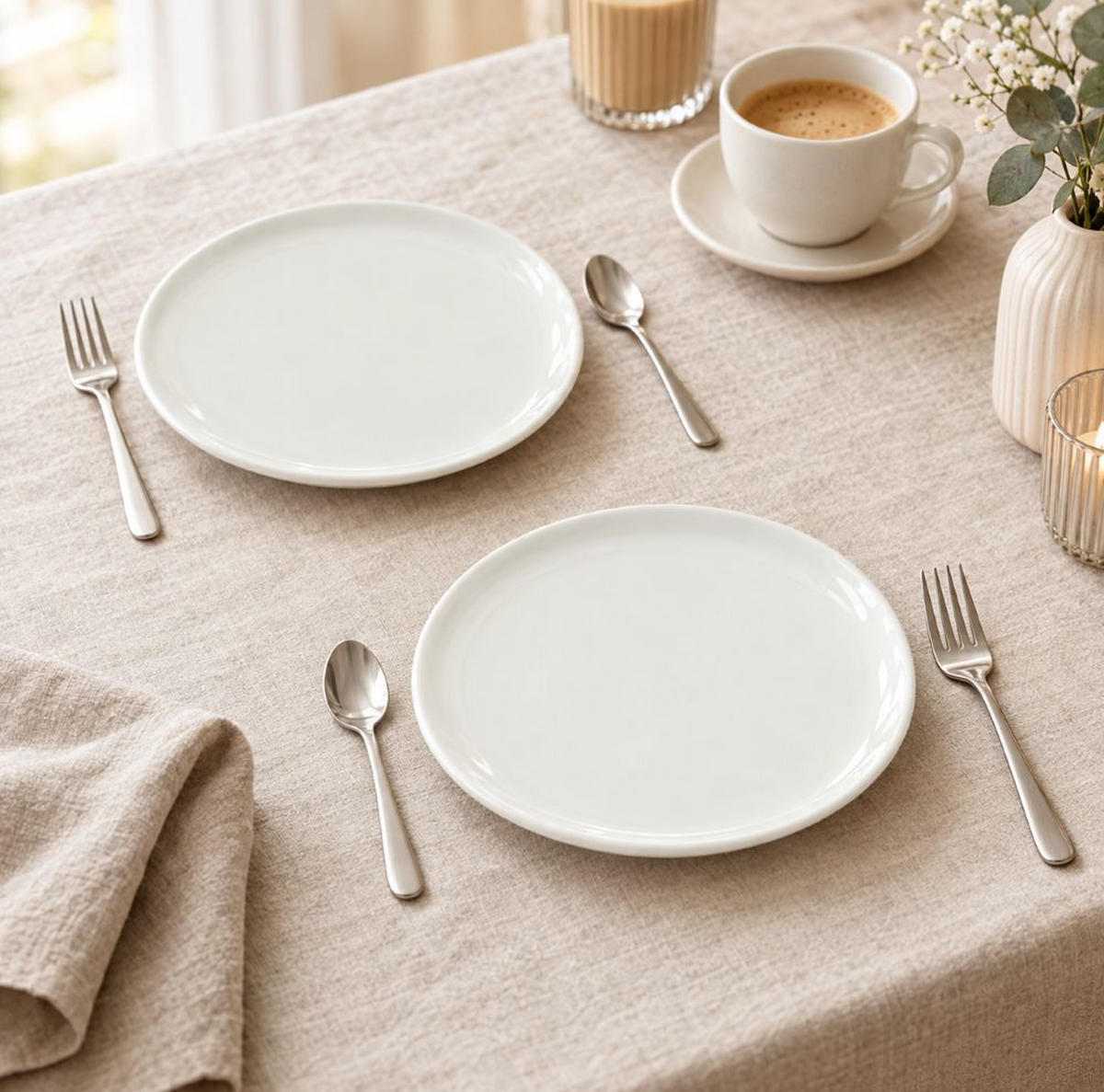 DESSERTTELLERSET 2-teilig  - Trend (20,6/2,5cm) - Dieter Knoll
