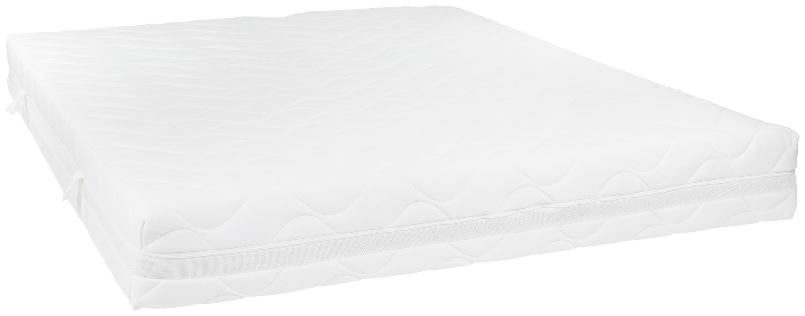 TASCHENFEDERKERNMATRATZE PHB LUX 7 ZONEN H2, 180/200 cm, Höhe ca.: 23 cm, H2 = mittel, 7-Zonen - Weiß, MODERN, Textil (180/200cm) - Livetastic