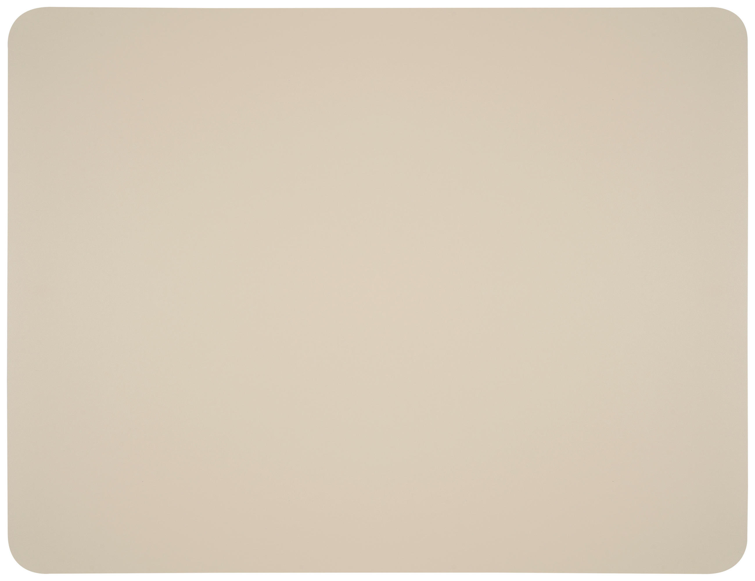 PROSTÍRÁNÍ, polyvinylchlorid (PVC), - béžová, Basics, textil (45/35/0,18cm) - Ambia Home