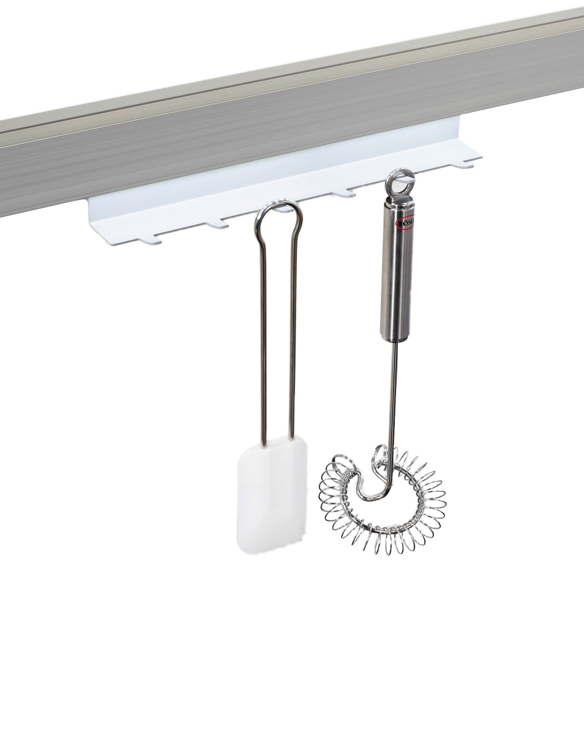 HAKENLEISTE  in Titanfarben  - Titanfarben, Metall (25/3,8/4,4cm) - HKT