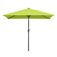 SONNENSCHIRM 210 cm Hellgrün  - Anthrazit/Hellgrün, Basics, Textil/Metall (210/228/130cm) - Schneider