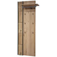 GARDEROBENPANEEL  in 79/196/35 cm  - Eichefarben, Design, Holz/Metall (79/196/35cm) - Johann Jakob