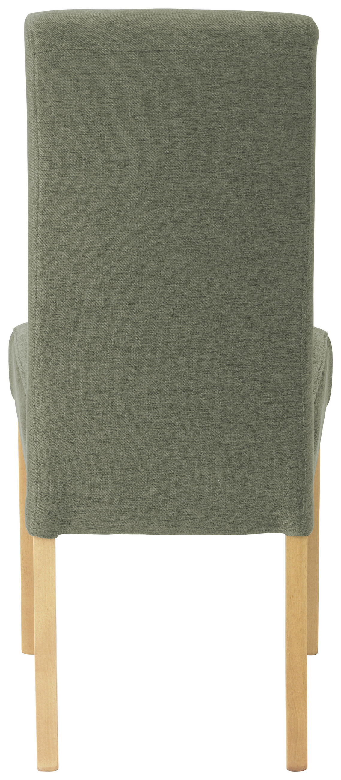 SZÉK fa, textil zöld, bükkszínű  - bükkszínű/zöld, Konventionell, textil/fa (42/95/57cm) - Carryhome