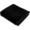 HANDTUCH 50/100 cm Schwarz  - Schwarz, Basics, Textil (50/100cm) - Esposa