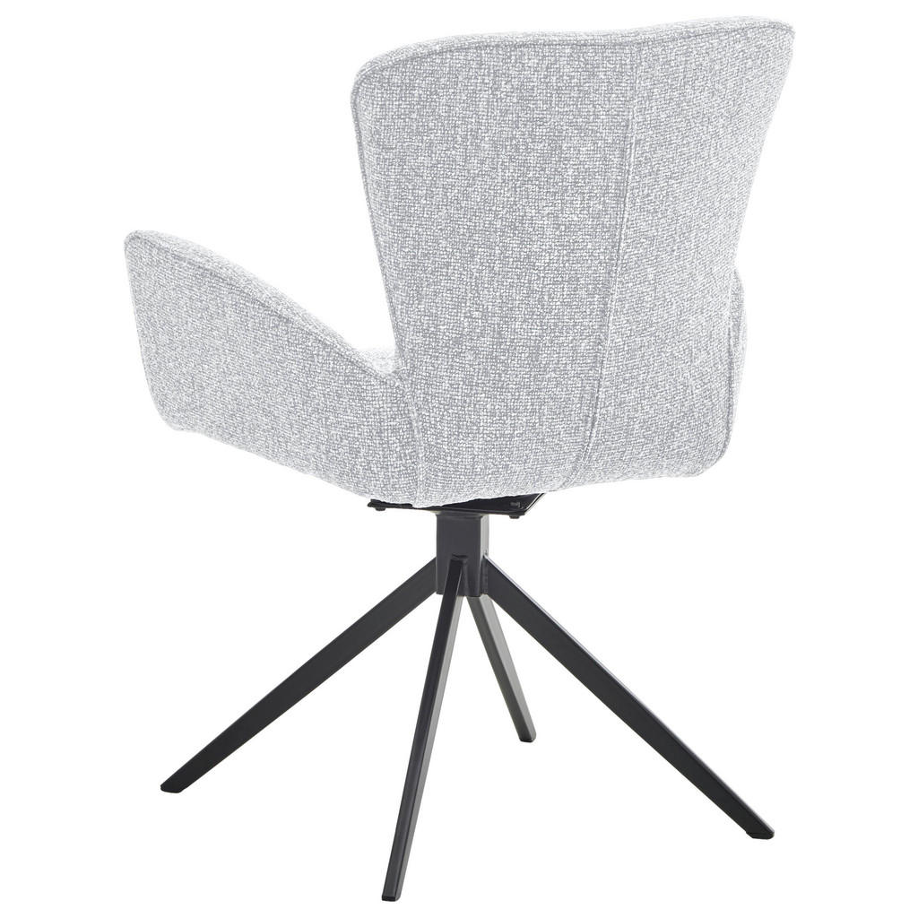 Thumbnail - Valdera Armlehnstuhl, Pastellgrün, Metall, Textil, Stativgestell, 63x92x63 cm, Sitzfläche 360° drehbar, inklusive Armleh...