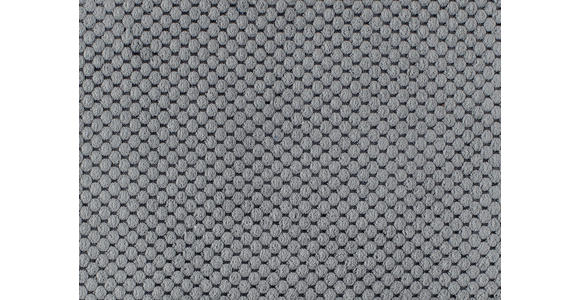 ECKSOFA Grau Plüsch  - Schwarz/Grau, KONVENTIONELL, Kunststoff/Textil (249/175cm) - Carryhome