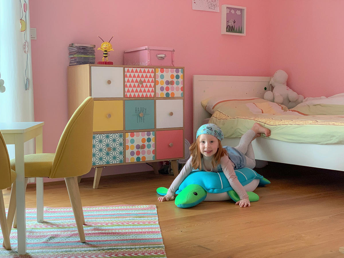 SCHWIMMTIER Hellblau  - Hellblau, KONVENTIONELL, Textil (82/100/15cm)