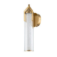 LED-WANDLEUCHTE - Goldfarben, Basics, Glas/Metall (18/50,5/18cm) - Elstead Lighting