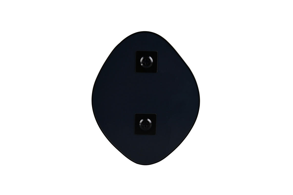 SPIEGELSET 28/22/0,4 cm    in  - Schwarz, MODERN, Glas/Metall (28/22/0,4cm)