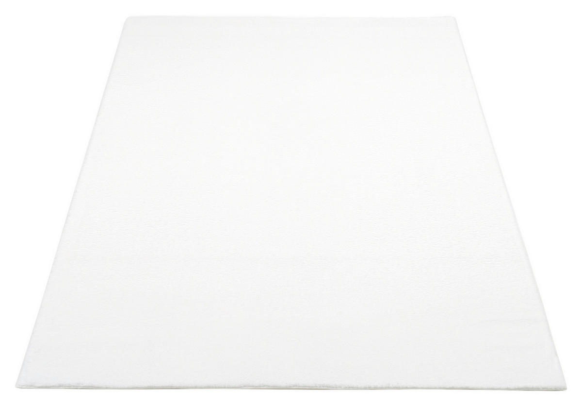 FELLTEPPICH 120/170 cm Blana Weiß rechteckig  - Weiß, Basics, Textil (120/170cm) - Novel