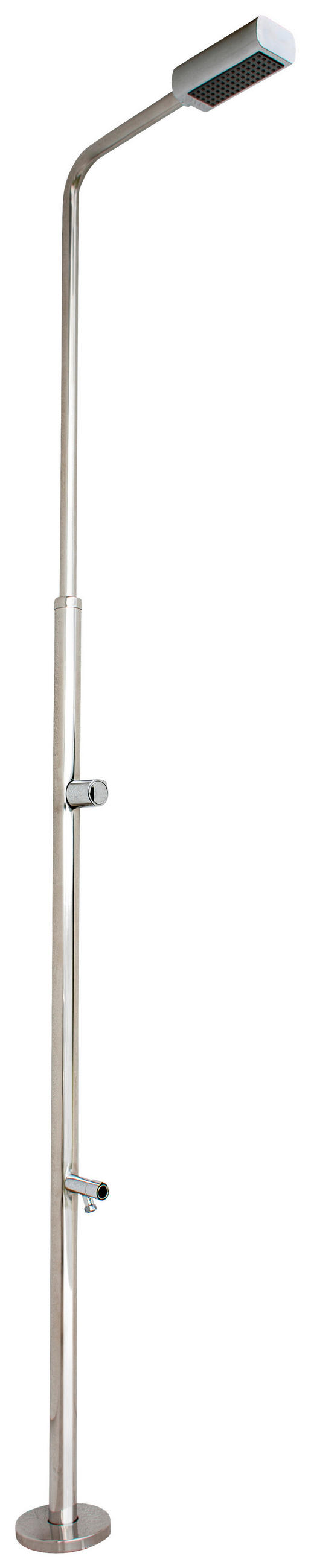GARTENDUSCHE DAI43F 2021  - Edelstahlfarben, KONVENTIONELL, Metall (4,3/216cm) - Gre