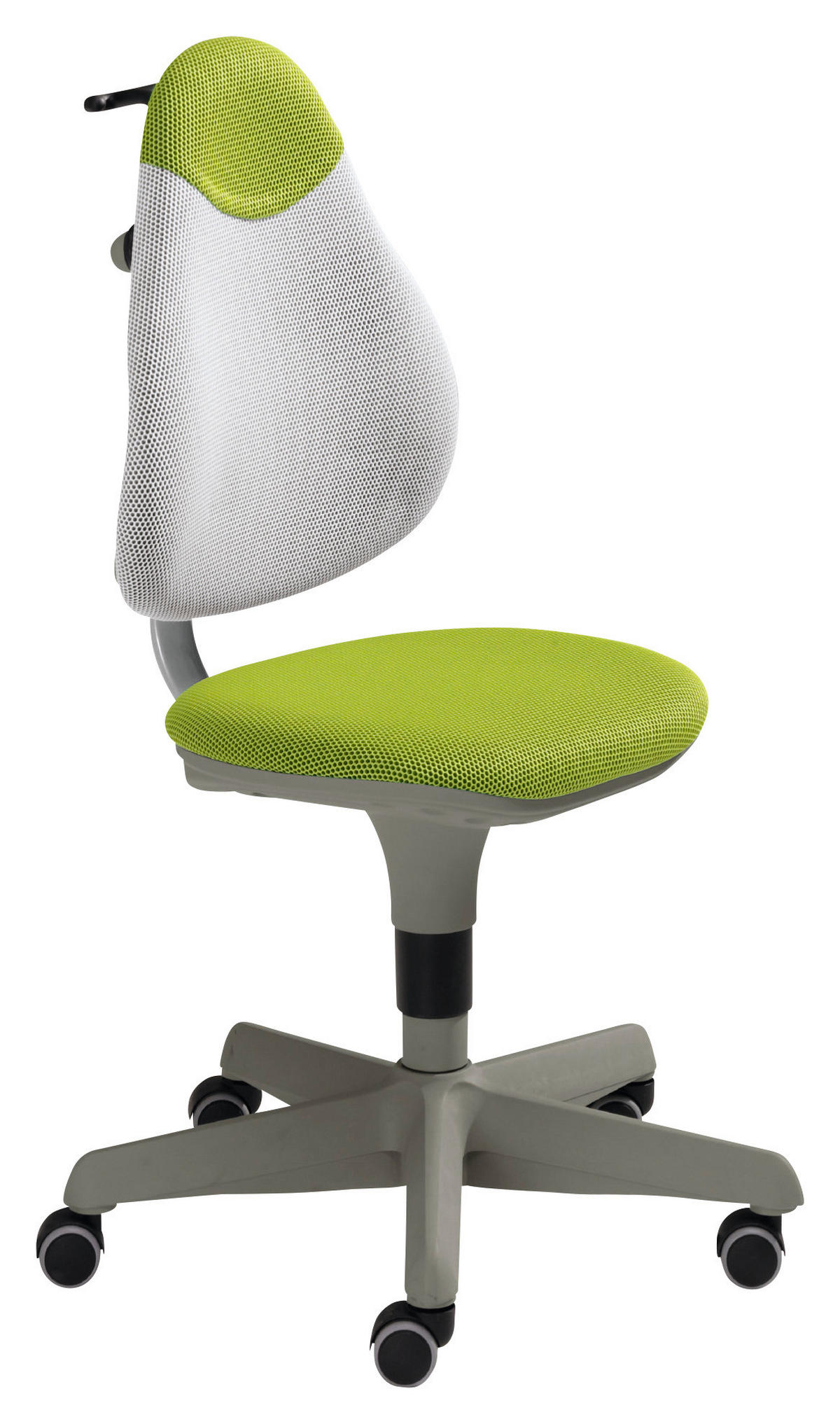 IFJÚSÁGI FORGÓSZÉK - fehér/zöld, Basics, műanyag/textil (63/86-102/53cm) - Paidi