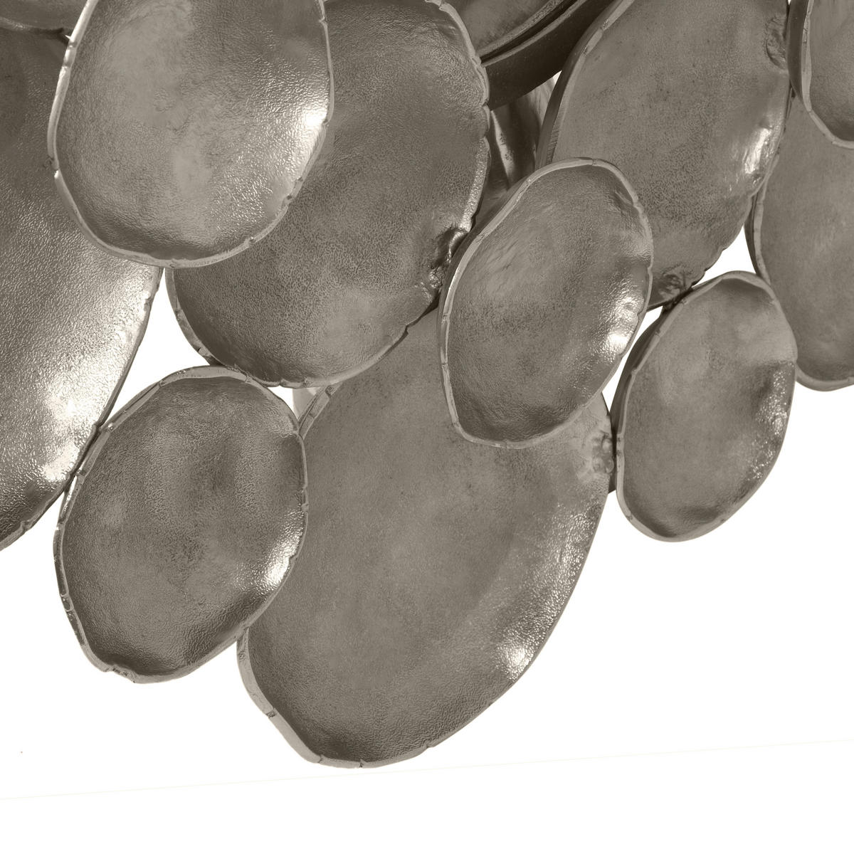 WANDSPIEGEL Silberfarben  - Silberfarben, KONVENTIONELL, Glas/Metall (91/91/2cm)