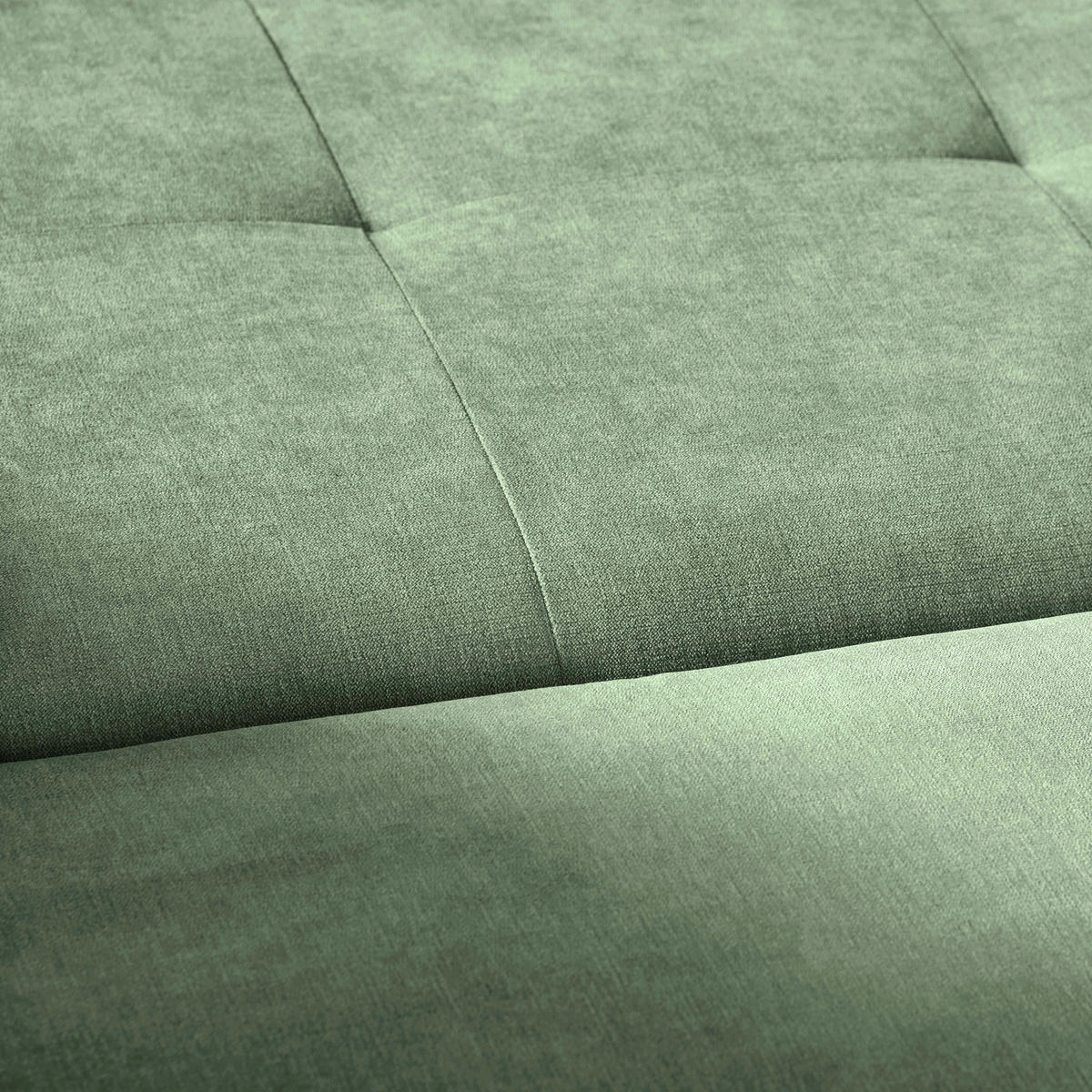 ECKSOFA in Flachgewebe Braun, Olivgrün  - Braun/Olivgrün, Design, Kunststoff/Textil (175/271cm) - MID.YOU