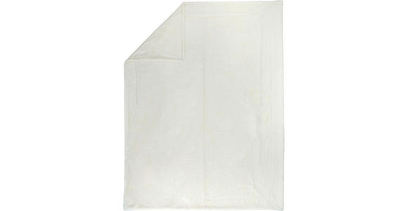 FELLDECKE YUKON 150/200 cm - Weiß, Design, Textil (150/200cm) - Novel